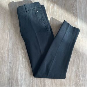 Gap Bi-Stretch Slim Crop Black Pants in 00R